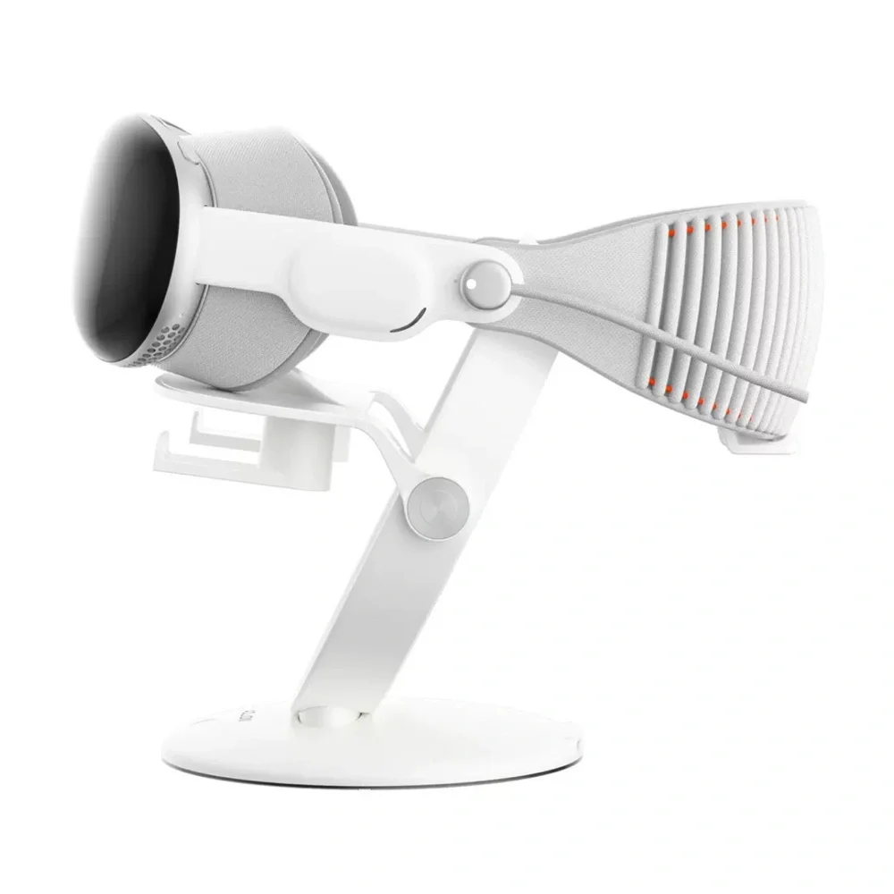 New| For Apple Vision Pro VR Helmet Holder Display Stand White Protector M2